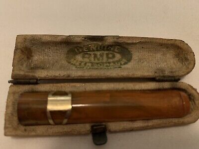 vintage antique Bakelite 1920’s - 30’s cigarette holder with original case