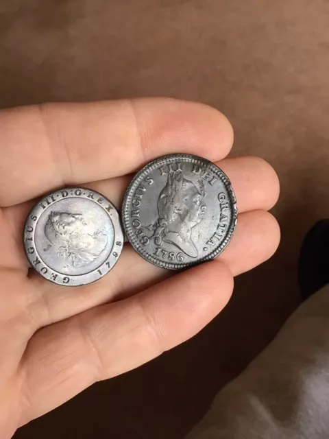Iom Penny & Halfpenny Look!!