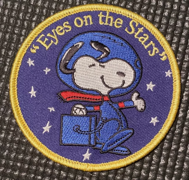 Nasa Space Patch - Eyes On The Stars- In Partnership With Nasa -3.5”