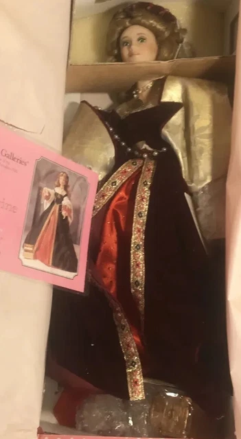 Lady Catherine Paradise Galleries 17” Porcelain Doll - Treasury Collection NRFB