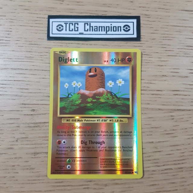 rare diglett card Pokemon TCG: Darkness Ablaze main image 1