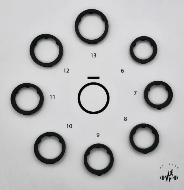 Oura Ring Sizing Kit (Gen 2/3), Sizes 6-13 📦 NEXT DAY DELIVERY 🚀