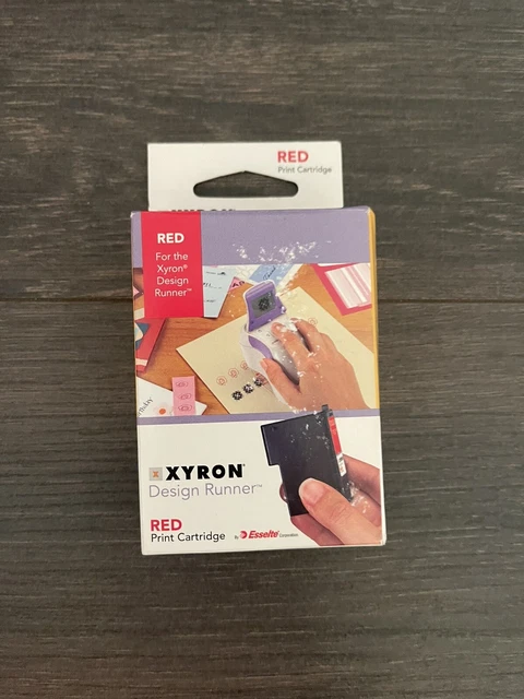 Xyron Design Runner Red Print Cartridge 47840 Sealed Brand New Xyron Design Runner Red Print Cartridge 47840 Sealed Brand New