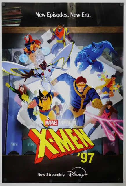 X-men '97 - original DS movie poster 27x40 D/S MINT D+ Marvel Animation Style B