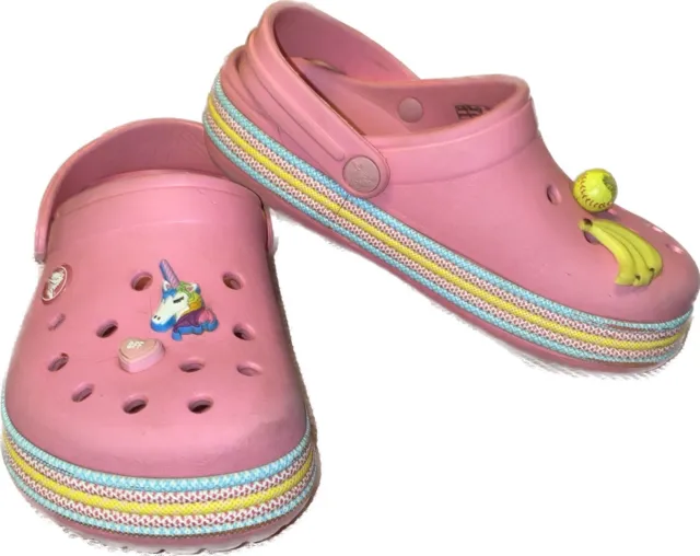 Crocs Kids' Crocband Clog Taffy Pink - Girls Crocs