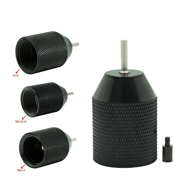 HPAT Paintball CO2 Needle Charger Adapter with Versatile Compatibility