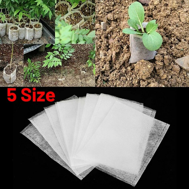 Biodegradable Non-Woven Nursery Bag Plant Grow Planting Pots Growing Bag Quality