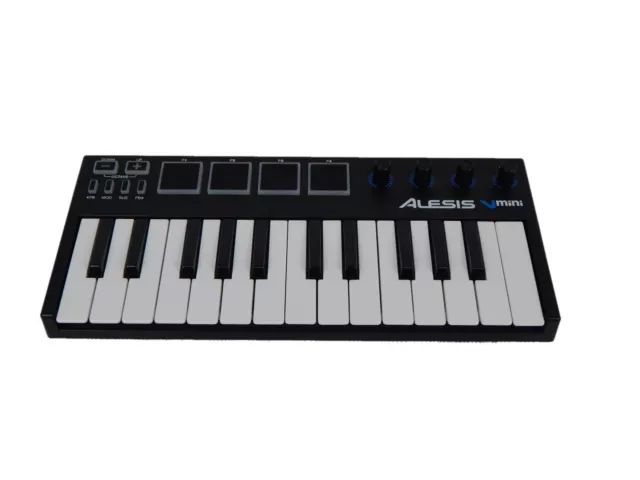 Alesis V-Mini Tragbarer 25-Tasten USB-MIDI Keyboard Controller DJ equipment