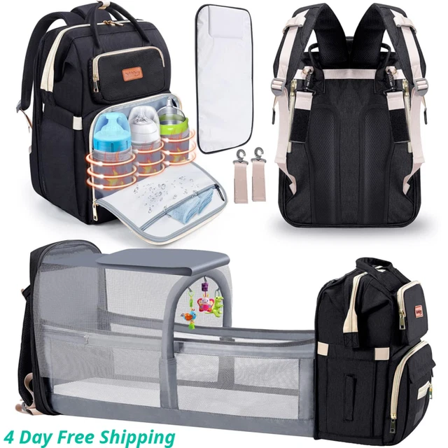 Diaper Bag Backpack large 16 pockets Mummy Baby Nappy Changing Waterproof travel