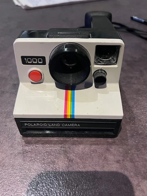 Appareil Photo Polaroid 1000 Land – Vintage Bouton Rouge, Occasion