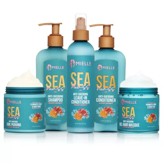 Mielle Organics Anti-Shedding Sea Moss Blend Hair Products - (Full Range)