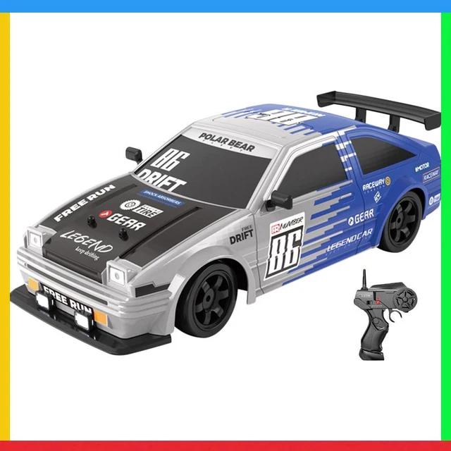 1/16 4WD 2.4G 4CH 18km/h RC Racing Car All Terrains with LED Light ...