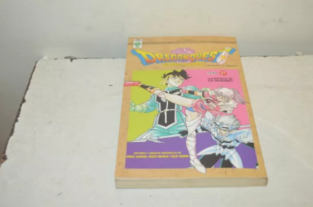 Rare Manga Dragon Quest Las Aventuras De Fly  N° 27  Mexique Vid Quete De Dai