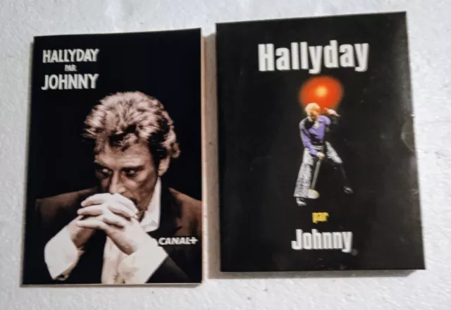 Johnny Hallyday " Rare lot complet les 40 ANS de Johnny à canal+ "