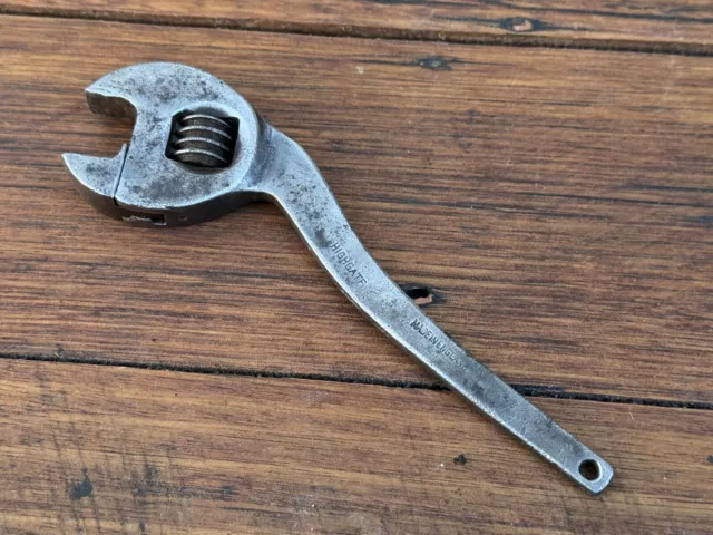 Vintage c.1920's HIGHGATE England Adjustable Obstruction Wrench Mechanics Tools