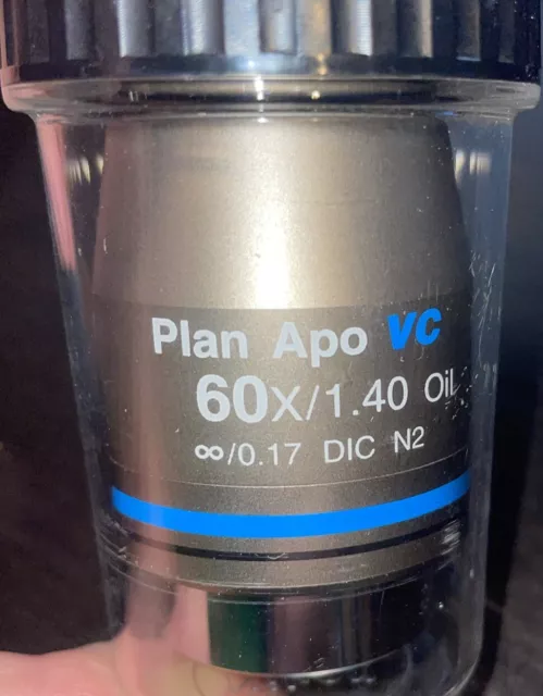 Nikon Plan Apo VC 60x/1.40 Oil DIC N2 Microscope Objective