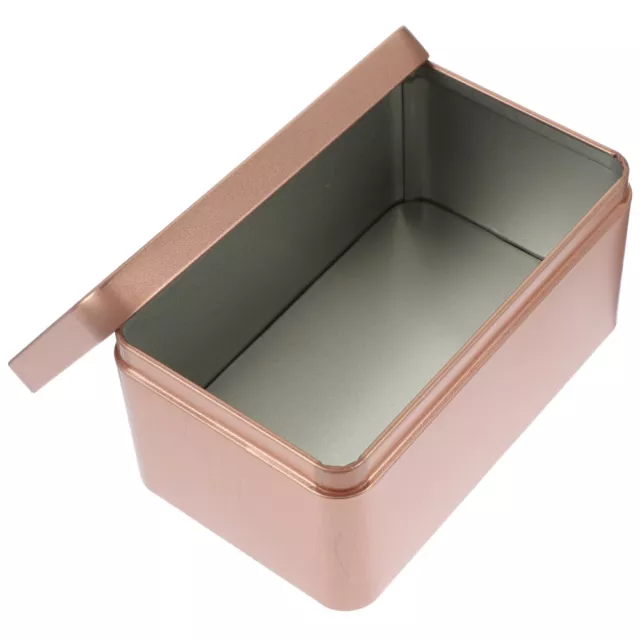 Metal Tin Container Lid Containers Lids Tea Bag Storage Box