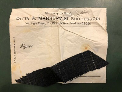 SCARABELLI DI MOLINELLA BOLOGNA foto studio ditta G Busta pubblicitaria AGFA 