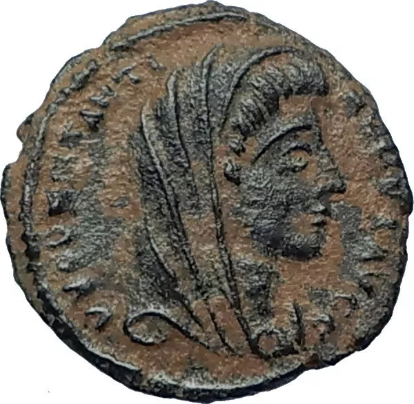 Divus Saint CONSTANTINE I the GREAT 347AD Authentic Ancient Roman Coin i68180