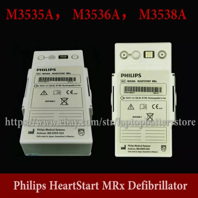 Philips HeartStart MRx Defibrillator M3535A M3536A M3538A Genuine battery