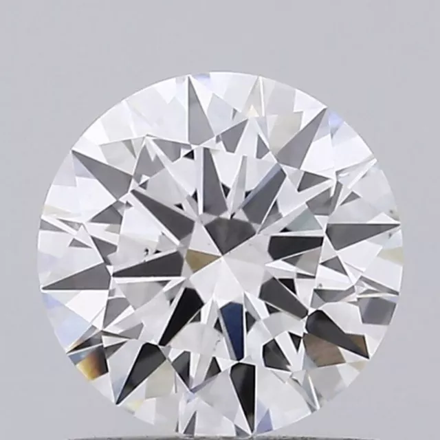 Diamant en vrac créé en laboratoire CVD de 3,10 carats de forme ronde G...