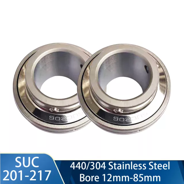 SUC201 - SUC217 Foro sferico esterno 12 mm - 85 mm 440/304 acciaio inox