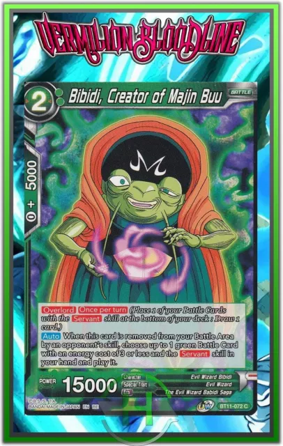 Babidi, Creator of Majin Buu  - BT11-072 C - RE - 2nd ED - EN - NM/M
