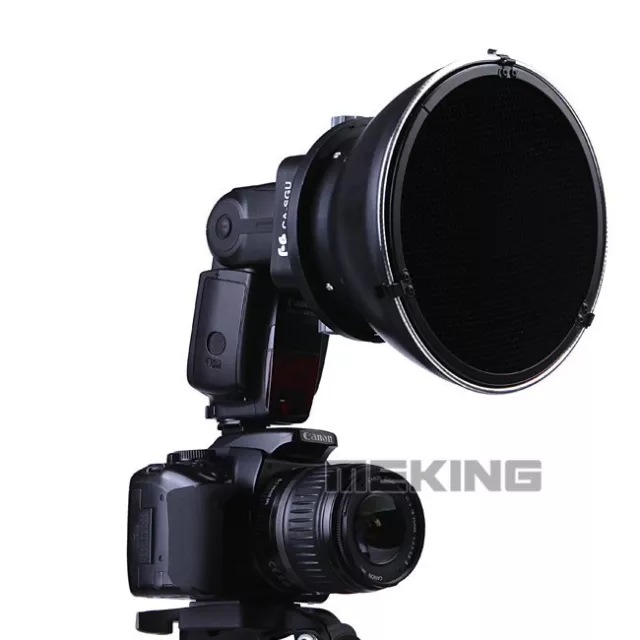 Flash Adapter Kit Accessory K9 K-9 Beauty Disc Honey Comb for Flash Speedlight