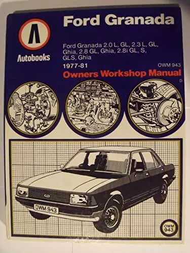Ford Granada 1985-88 Owners Workshop Manual by Minter, Matthew Hardback Book The