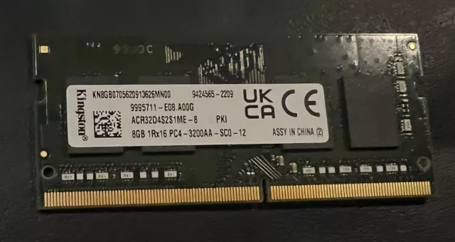 Barrette mémoire Kingston DIMM 16GB DDR4 3200 MHz - PC/serveur
