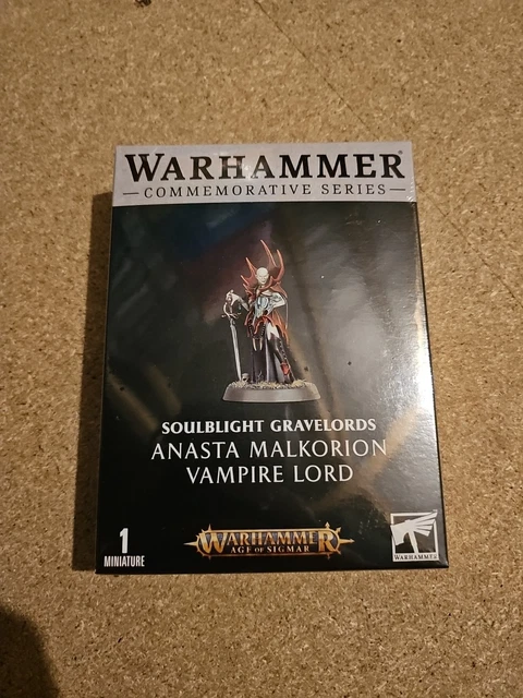 Warhammer AOS Soulblight Gravelords Anasta Malkorion Vampire Lord - Jeux & Jouets