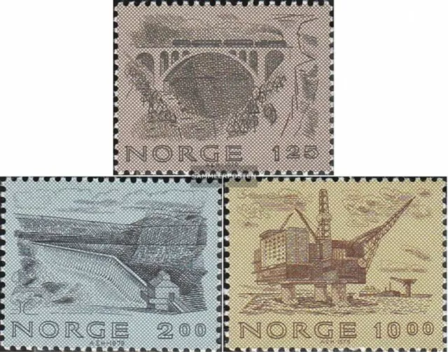 Norway 803-805 (complete issue) unmounted mint / never hinged 1979 engineering