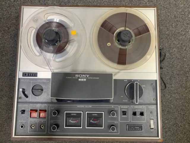 Vintage Sony Tc-366 Reel To Reel Solid State Recorder For Parts Or Repair  £124.49 - Picclick Uk