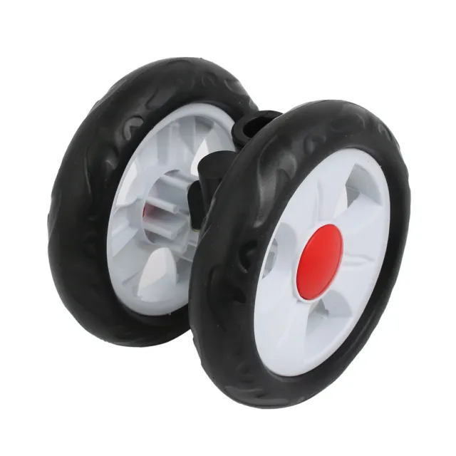 140mm Diameter Plastic Double Wheel Swivel Pulley Roller for 16mm Tube