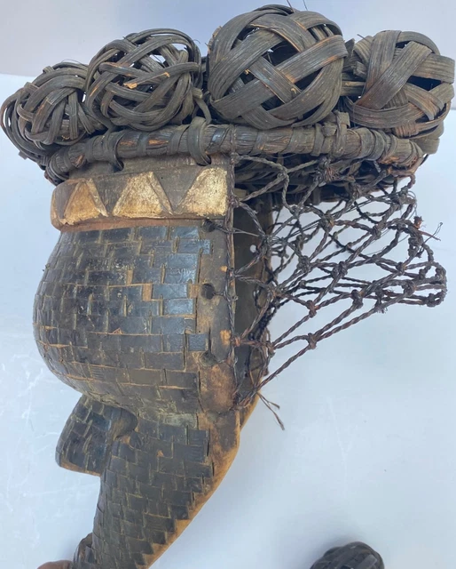 Salampasu Mukinka Mask Democratic Republic of Congo African Tribal Mask 6