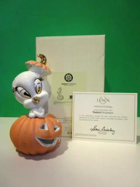 LENOX SPOOKY TWEETY Looney Tunes Halloween Figurine -- -- - NEW in
