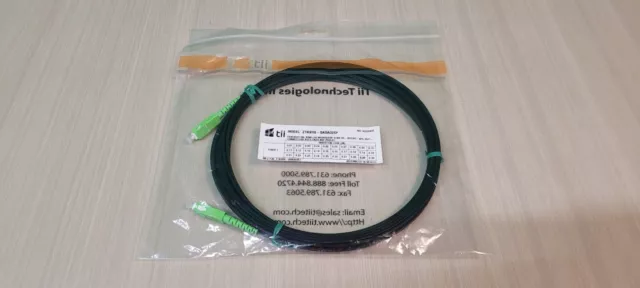 Tii Simplex Fiber Optic Cable Microdrop Ofnr Sc-Apc/Sc-Apc Z1K9R8-Sasa025F 25Ft