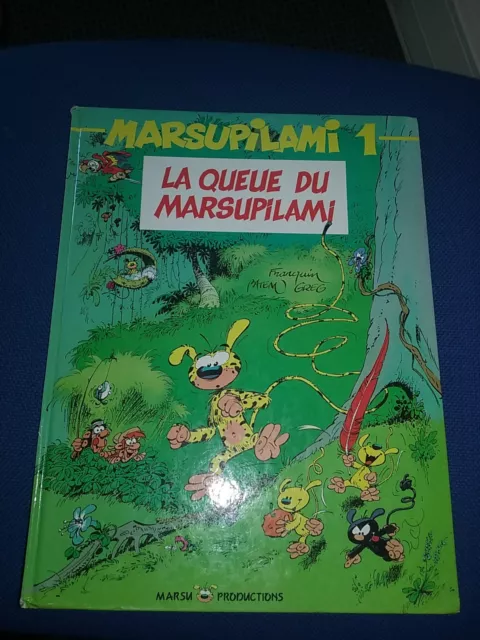 BD Marsupilami 1 - LA QUEUE DU MARSUPILAMI - Franquin Marcu Production 1991