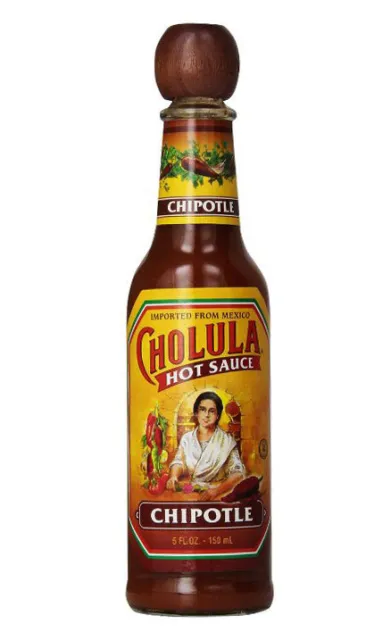 Cholula Chipotle Mexican Premium Hot Sauce 150ml Smokey & Slightly Sweet Flavour