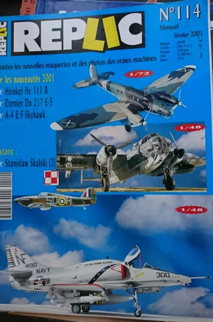 REVUE MAQUETTE REPLIC N°114, HEIKEL He 111, Dornier Do217