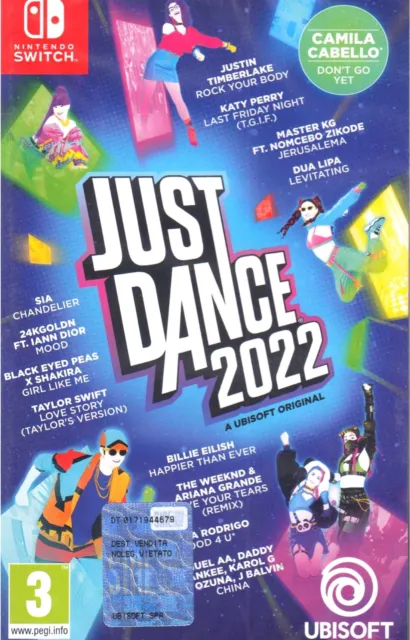 Just Dance 2022 - Nintendo Switch - Neu & OVP - Italienisches Cover