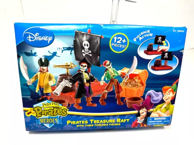 DISNEY HEROES STORE Exclusive Peter Pan Captain Hook Pirate Fort Playset  NIB $109.99 - PicClick