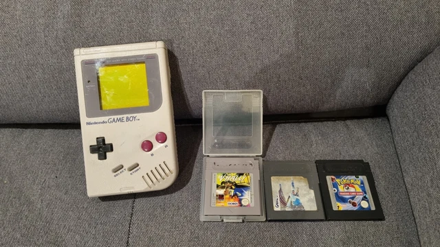 Console nintendo Gameboy Fat Dmg Fonctionnelle + 3 Jeux
