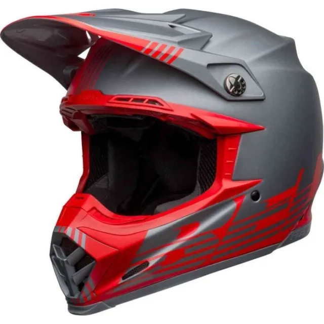 Bell Motocross 2022 Moto-9 Flex Helmet Louver Black/Red - XL 60-61cm