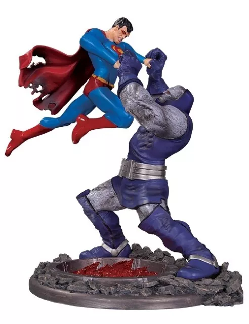 Superman vs Darkseid Battle Statue ver.3 Third Edition 31cm Figure DC Marvel New