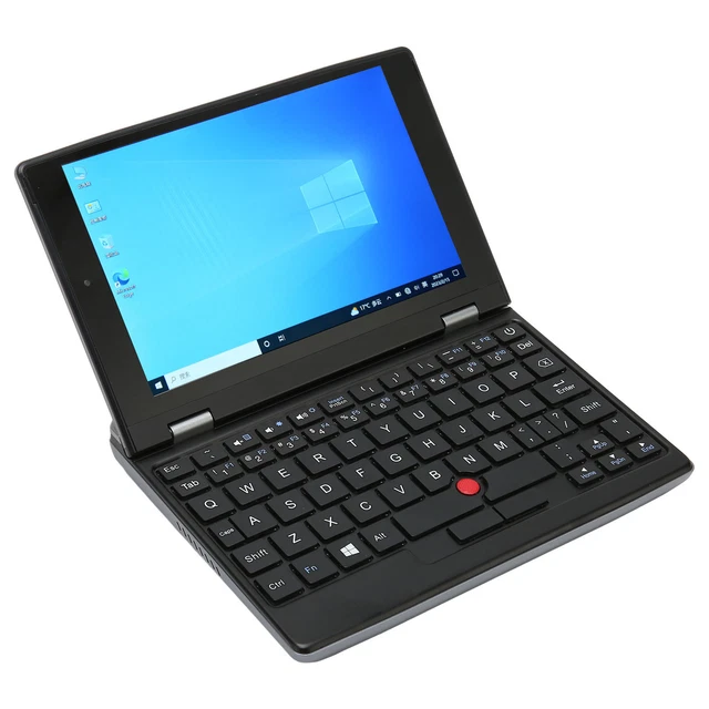 (12G+128G EU-Stecker)7 Zoll Touchscreen Taschen Mini Laptop Win 10 Handheld PC