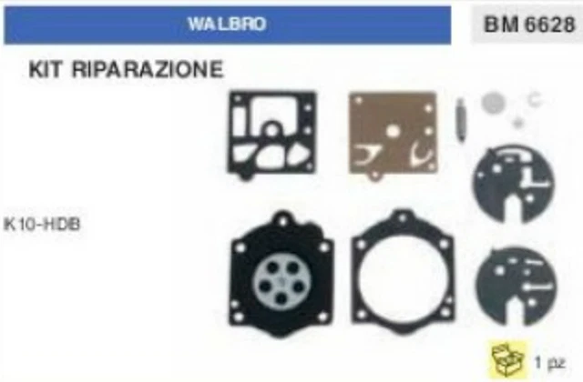 Kit Riparazione Membrana Carburatore Per Decespugliatori AL-KO BC410, BC4535, BC4125 – Set Ricambi