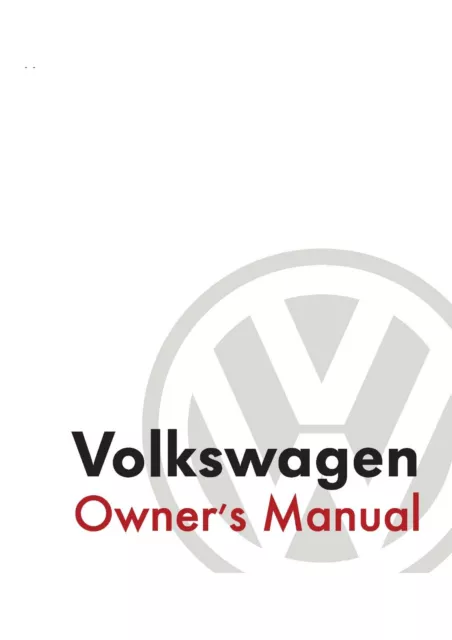 Volkswagen Passat Owners Handbook Manual Various Models - New Print Free Postage