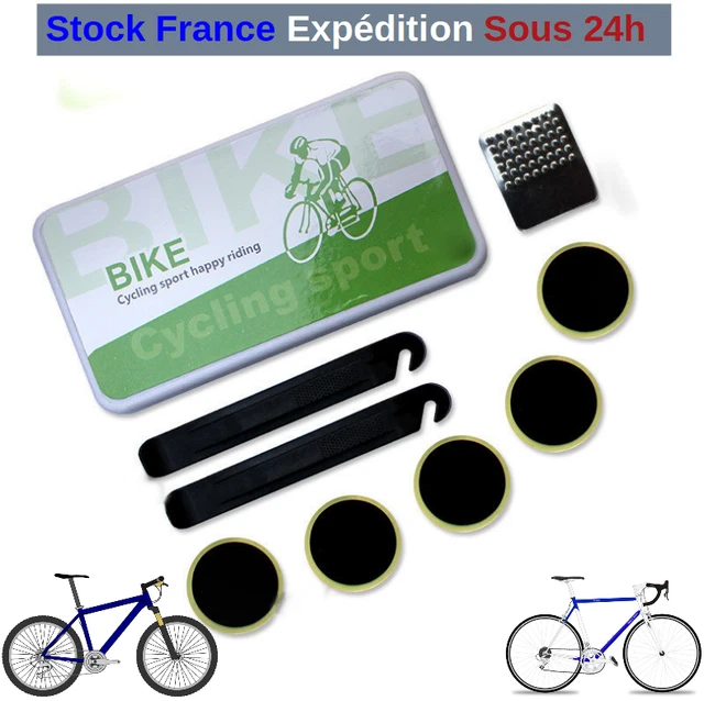 KIT DE REPARATION CHAMBRE A AIR VELOX CREVAISON REPARATION VELO CITY VTC  VTT