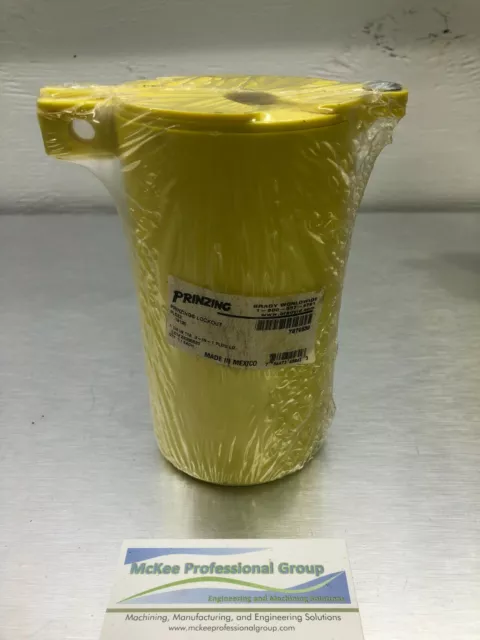 LOTO Qty 3 Brady Prinzing 3-in-1 Lockout - PLO23 18135 - 1.25" Diameter Plug LO